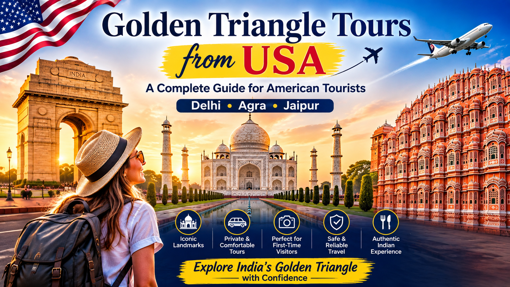 Golden Triangle Tours from USA