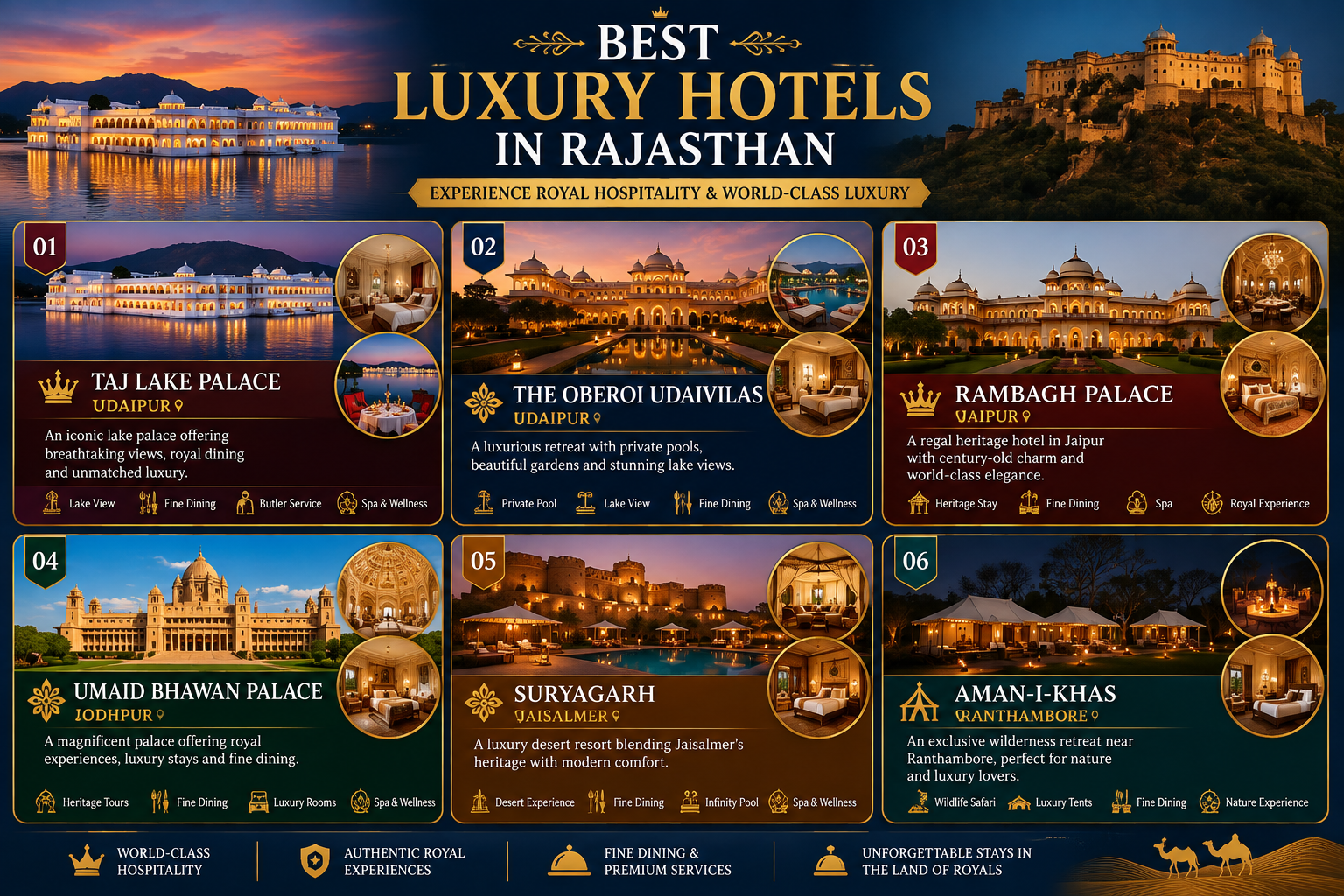 Top 10 Places to Visit in Rajasthan