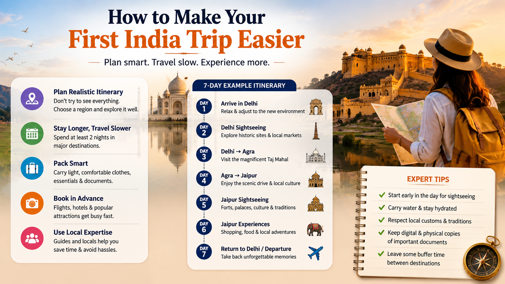 Travel to India from USA