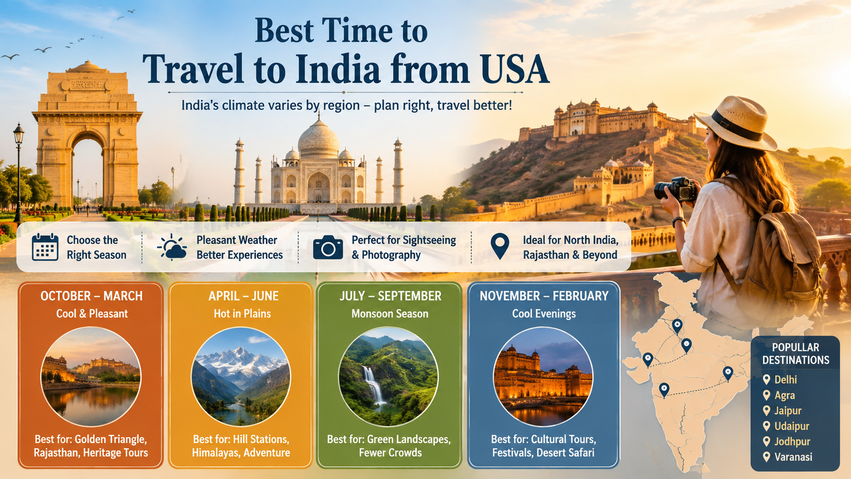 Travel to India from USA